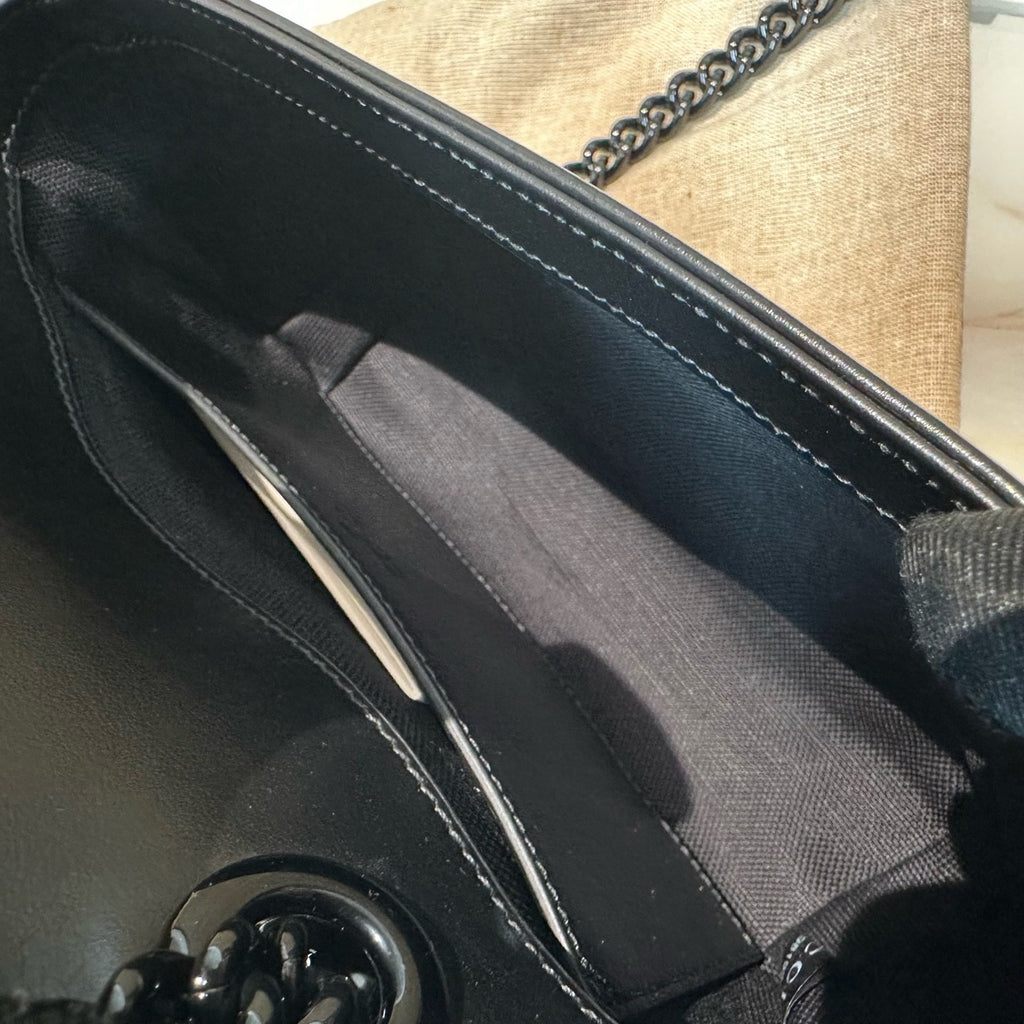 Gucci so black Marmont mini