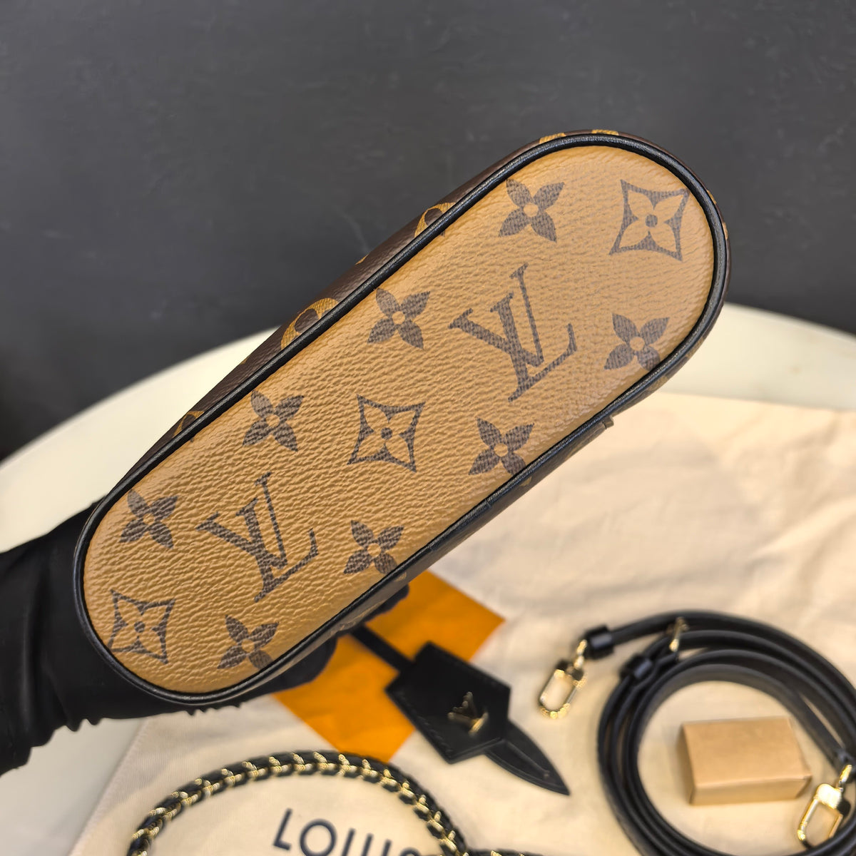 LOUIS VUITTON Vanity CHAIN POUCH