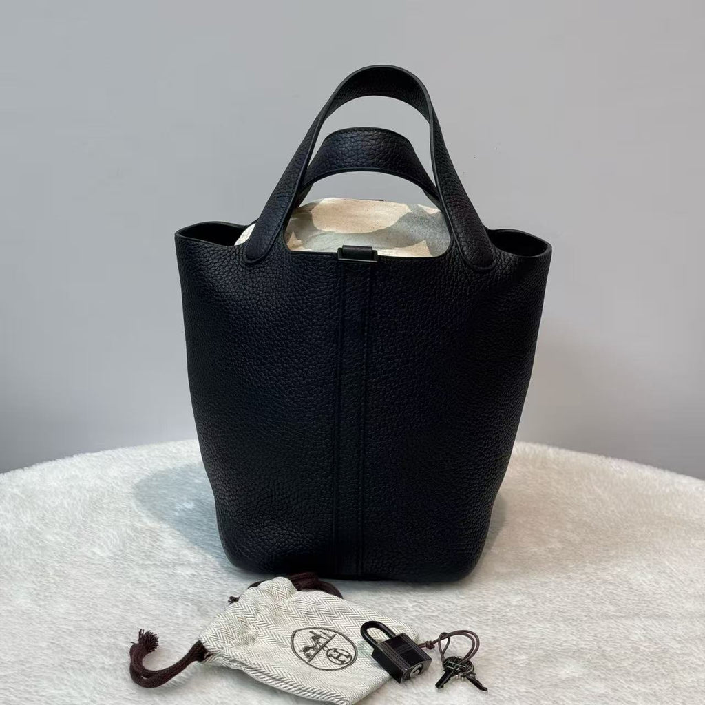 Hermes Soblack Picotin Lock