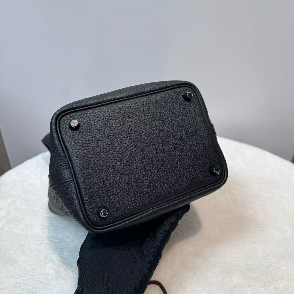 Hermes Soblack Picotin Lock