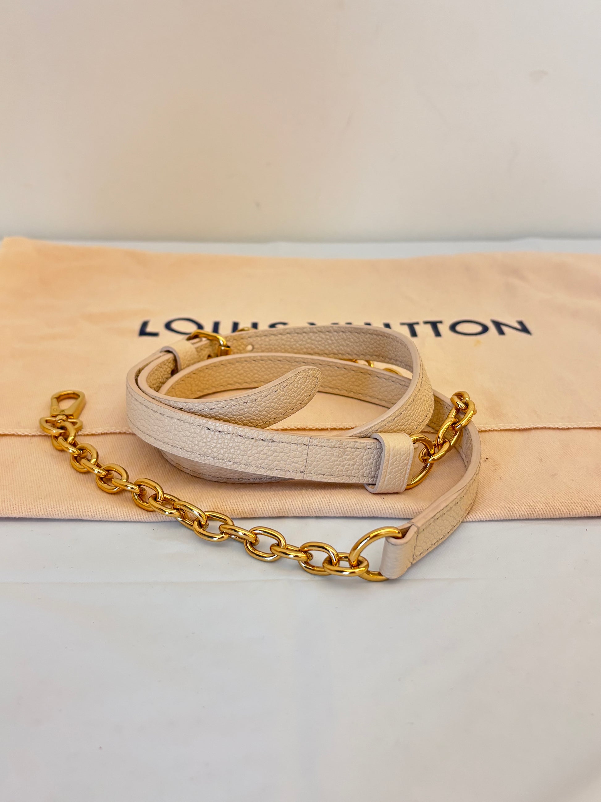 Louis Vuitton strawberry with cream pure leather speedy 20