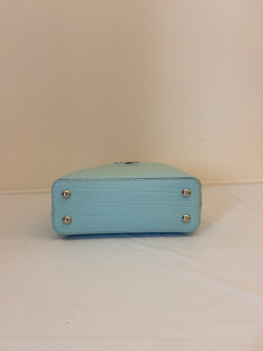 Louis Vuitton crocodile skin capucines mini