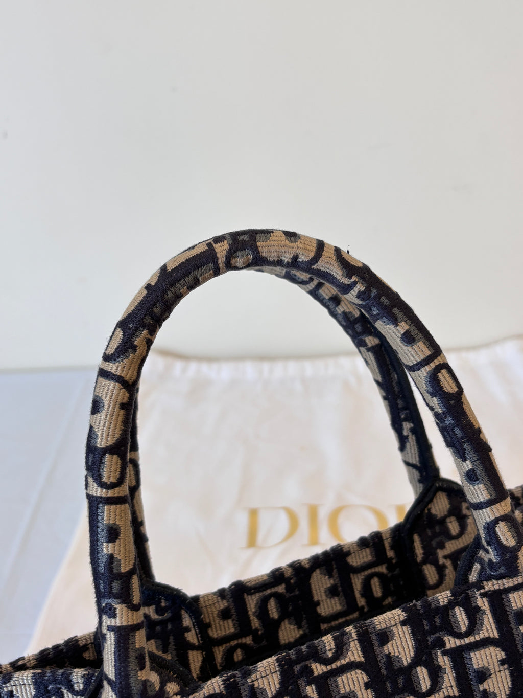 Dior monogram tote bag small