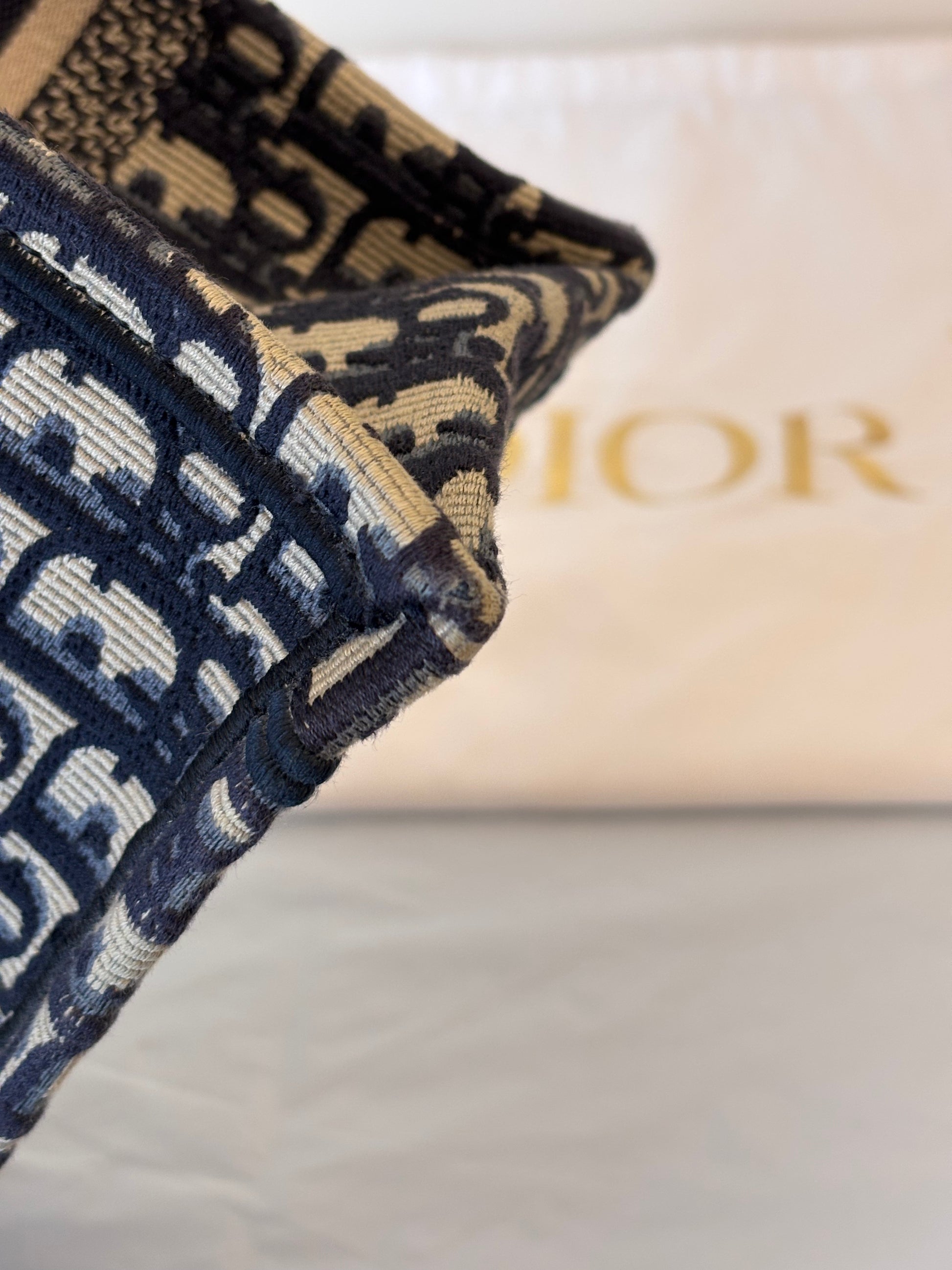 Dior monogram tote bag small