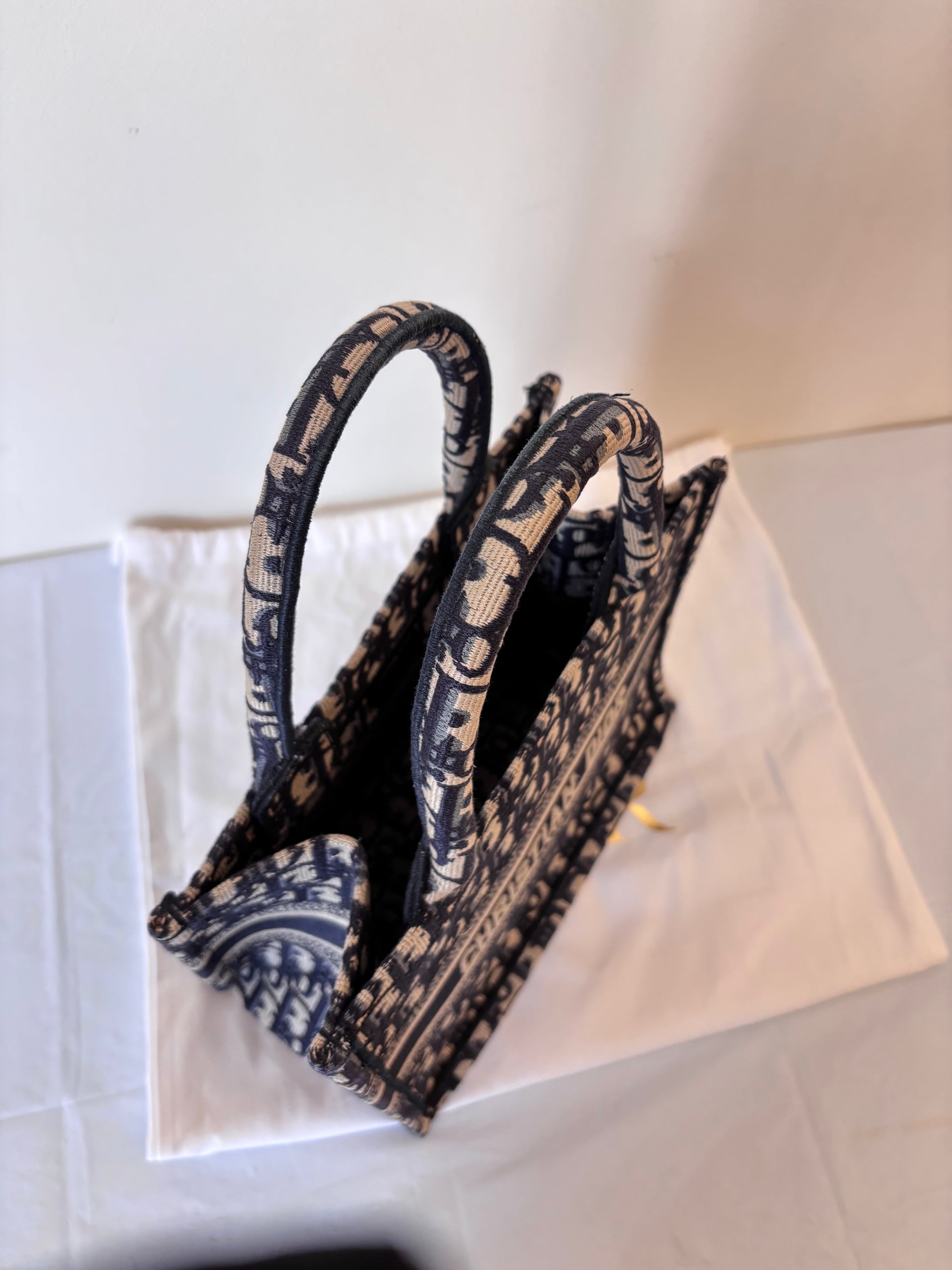 Dior monogram tote bag small