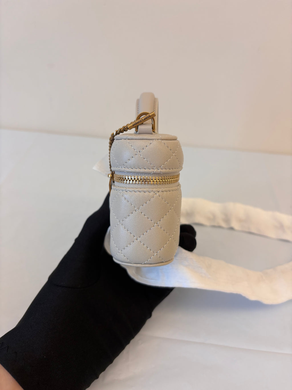 YSL Platinum mini makeup box