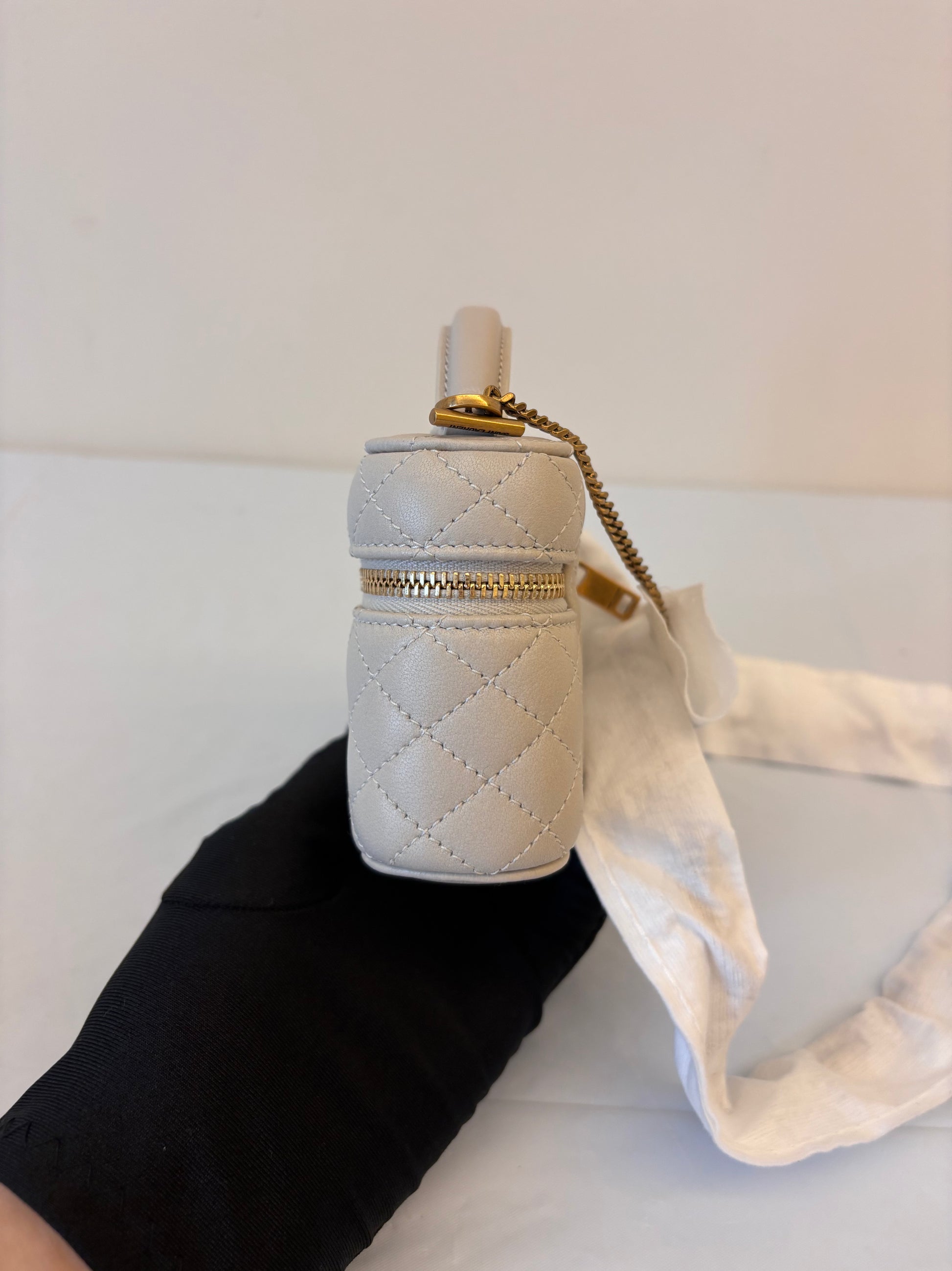 YSL Platinum mini makeup box