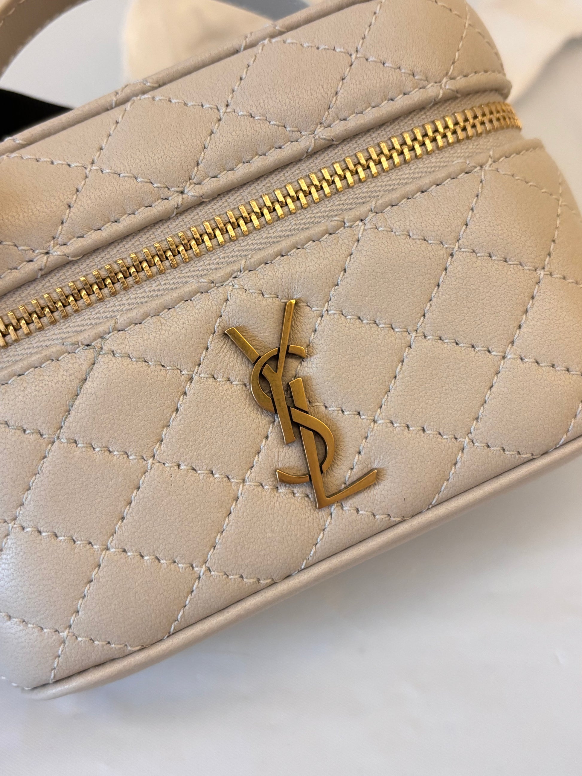 YSL Platinum mini makeup box