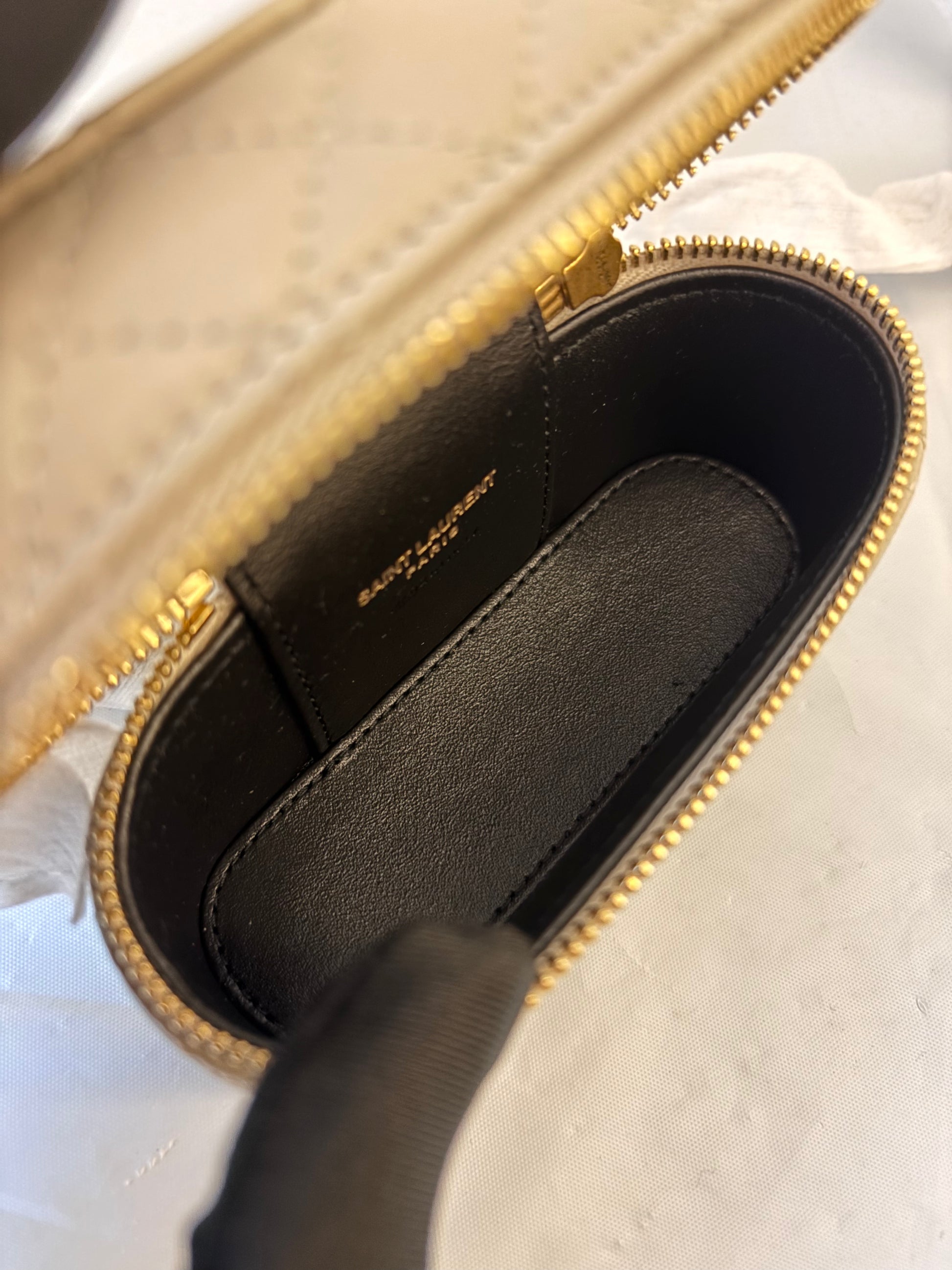 YSL Platinum mini makeup box