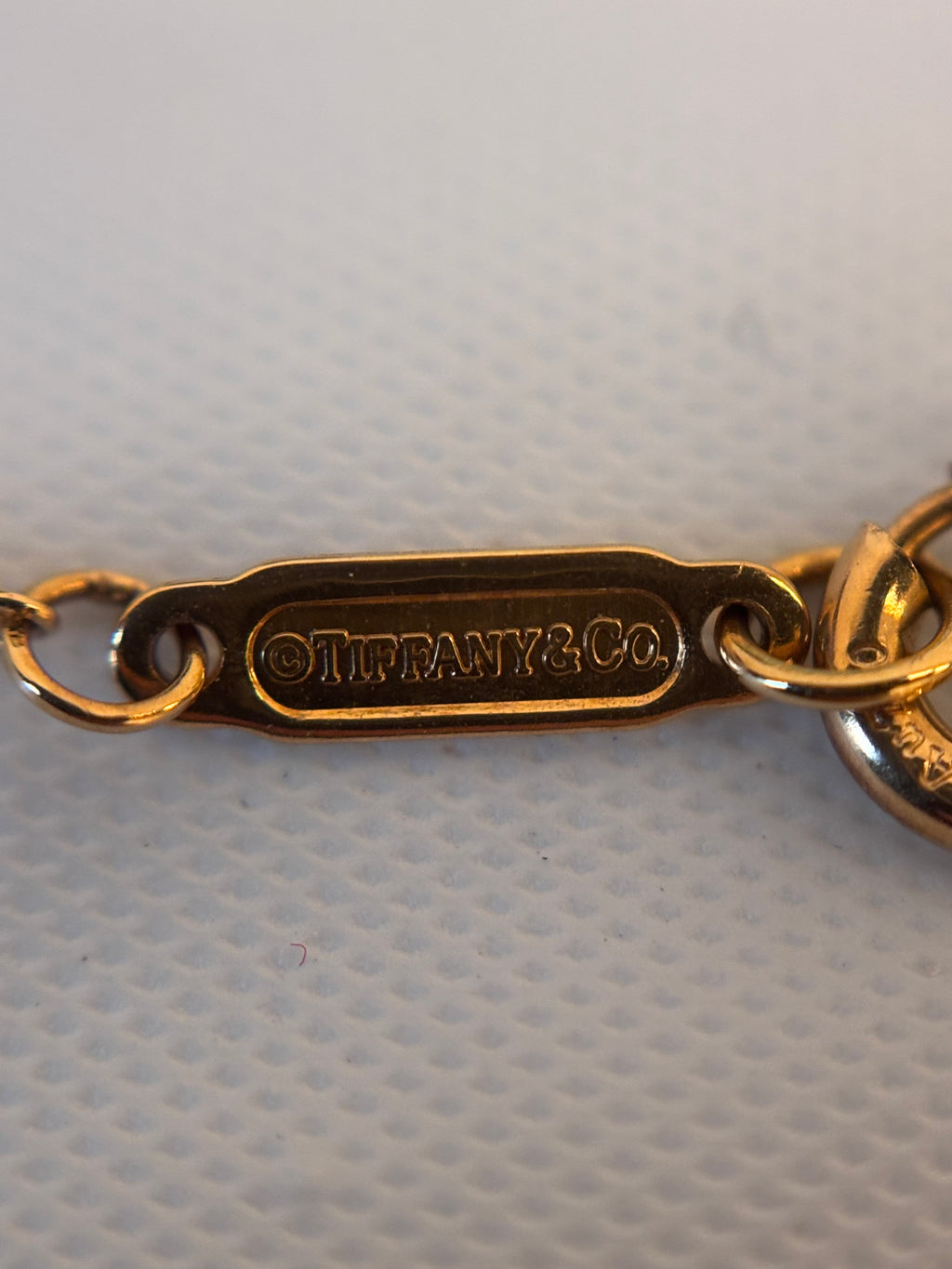 Tiffany&Co 18K Rose Gold diamond necklace