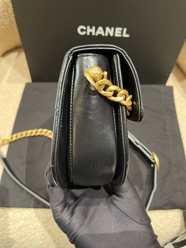 Chanel Half Moon Flap Bag