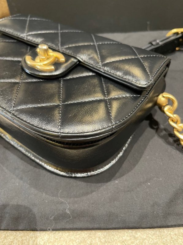 Chanel Half Moon Flap Bag