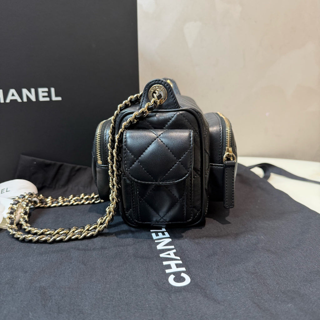 Chanel 24k Camera Case Small