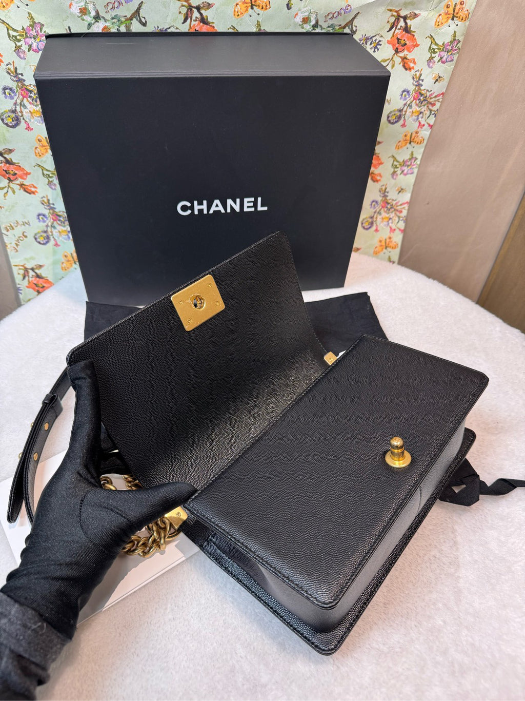 Chanel Leboy Medium Microchip version