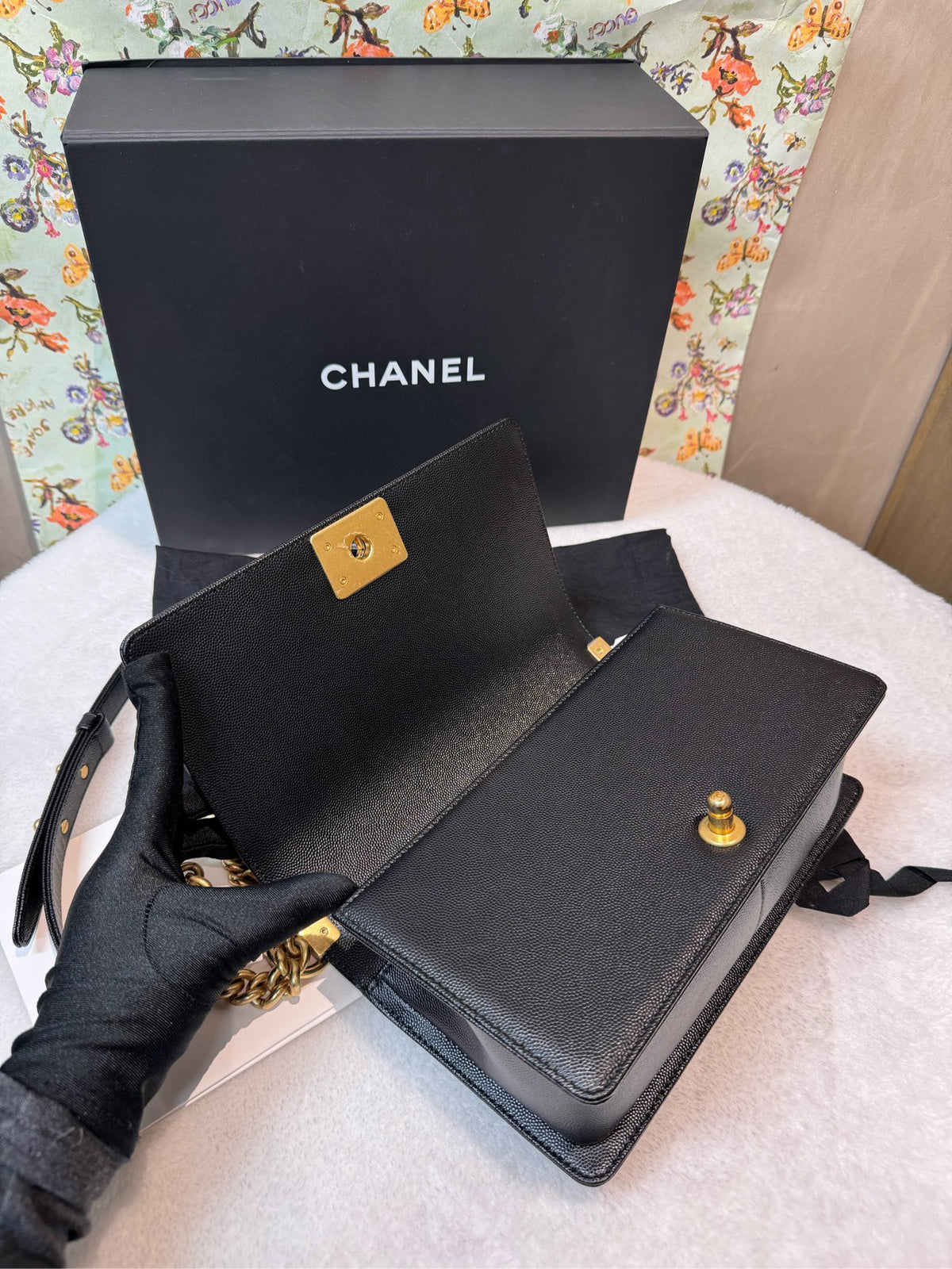 Chanel Leboy Medium Microchip version
