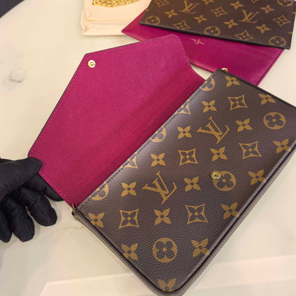 Louis Vuitton Felicie Pochette Microchip version